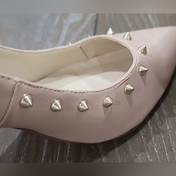 Kardashian Kollection Pink Studded Heels, Women's Size 8.5 - Picture 6 of 16